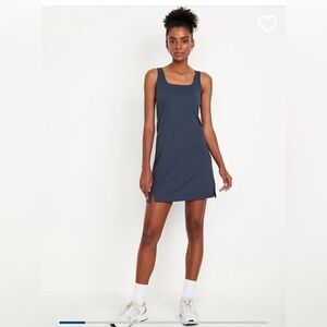 Old Navy square-Neck Athletic dress